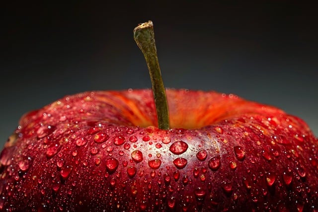Photo of apple. Image by Gundula Vogel from Pixabay